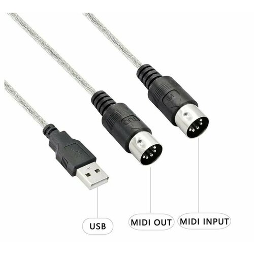 Кабель MIDI-USB