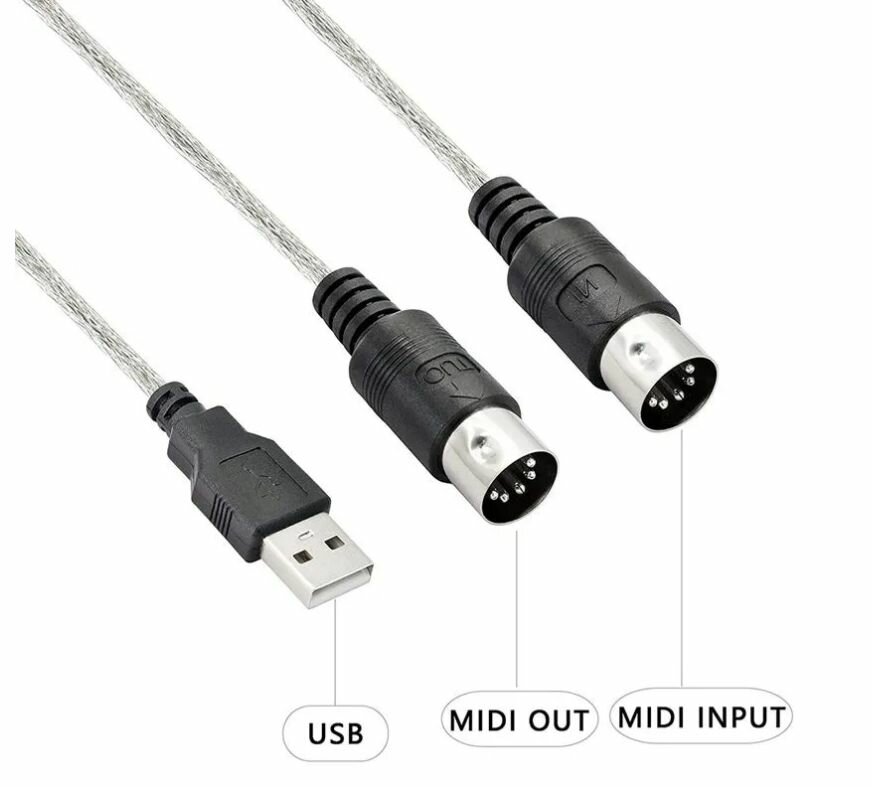 Кабель MIDI-USB