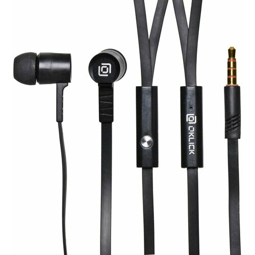 Наушники с микрофоном Oklick HS-S-220 Black 1150₽