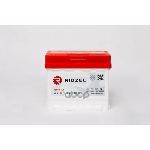 Ab050.1lb_аккумулятор Ridzel 50Ач En500 207Х175х175 Низкий RIDZEL арт. AB0501LB