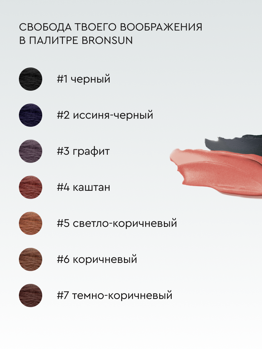 Профессиональный набор краски для бровей и ресниц + оксидант