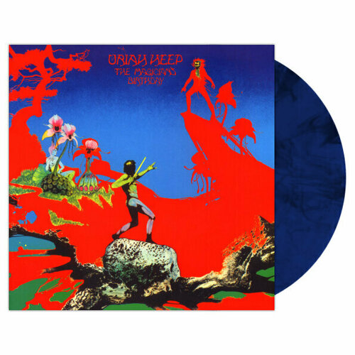 Виниловая пластинка Uriah Heep: The Magician's Birthday (Limited Edition) (Blue Marbled Vinyl)