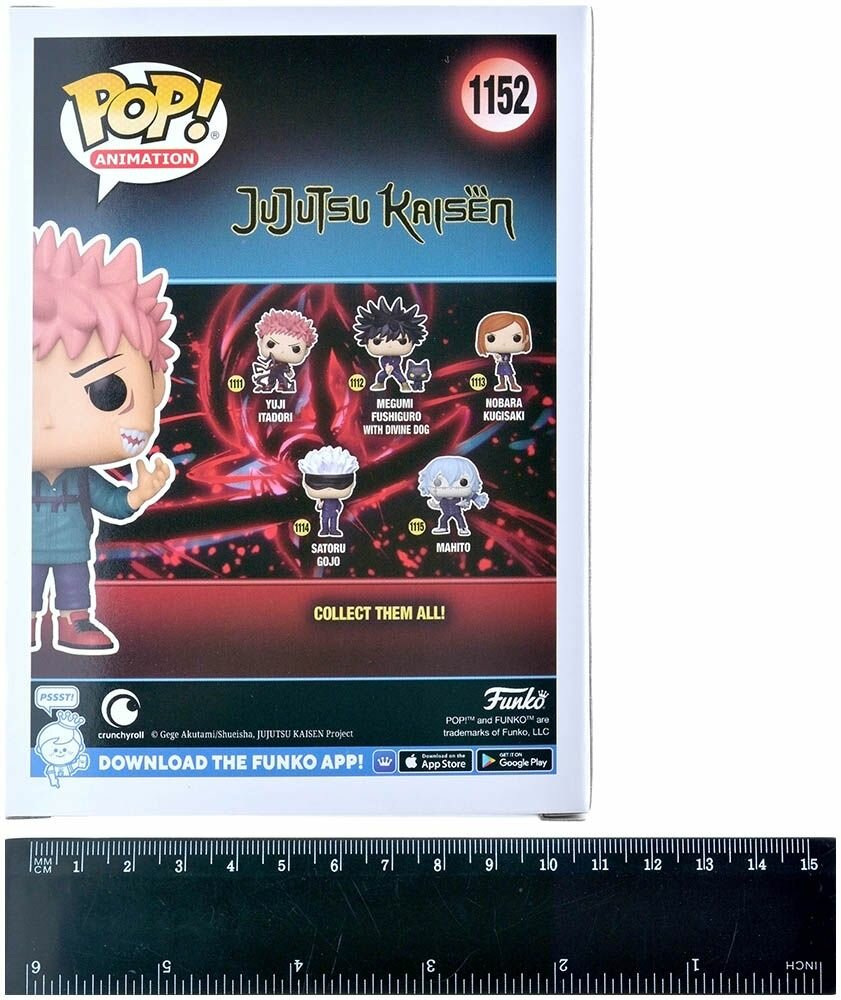 Фигурка Funko POP! Магическая битва: Итадори Юдзи со ртом Сукуны - фото №5