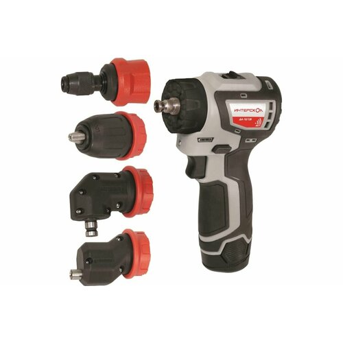 Бесщеточная аккумуляторная дрель-шуруповерт Интерскол ДА-1012В 36 комбимакс электроинструмент подарок на день рождения мужчине любимому папе дедушке парню 12590₽