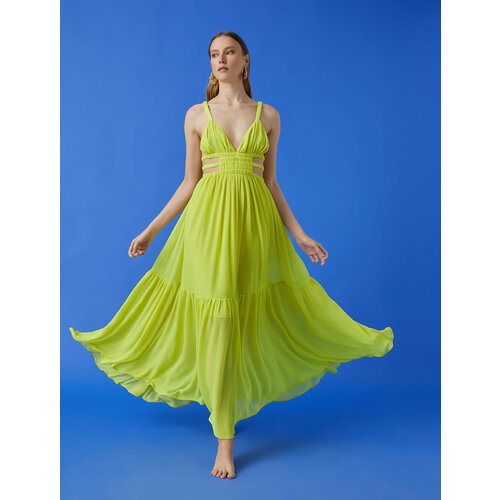 фото Платье koton, размер 40, желтый