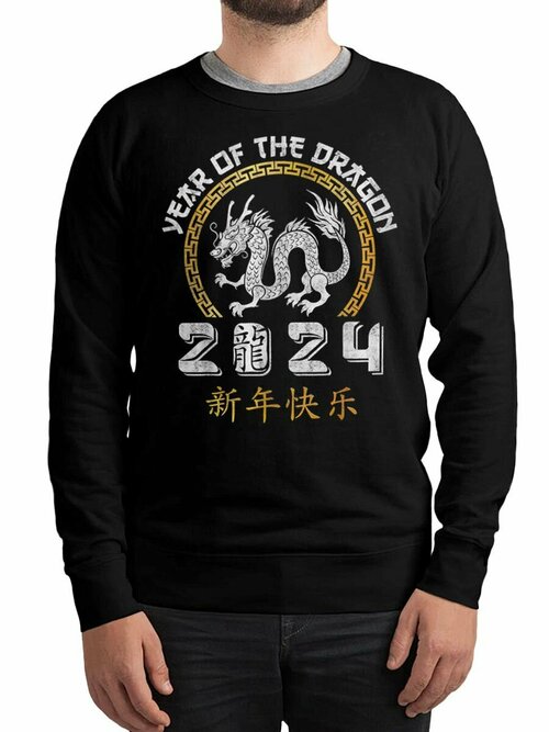 Свитшот Dream Shirts, размер S, черный