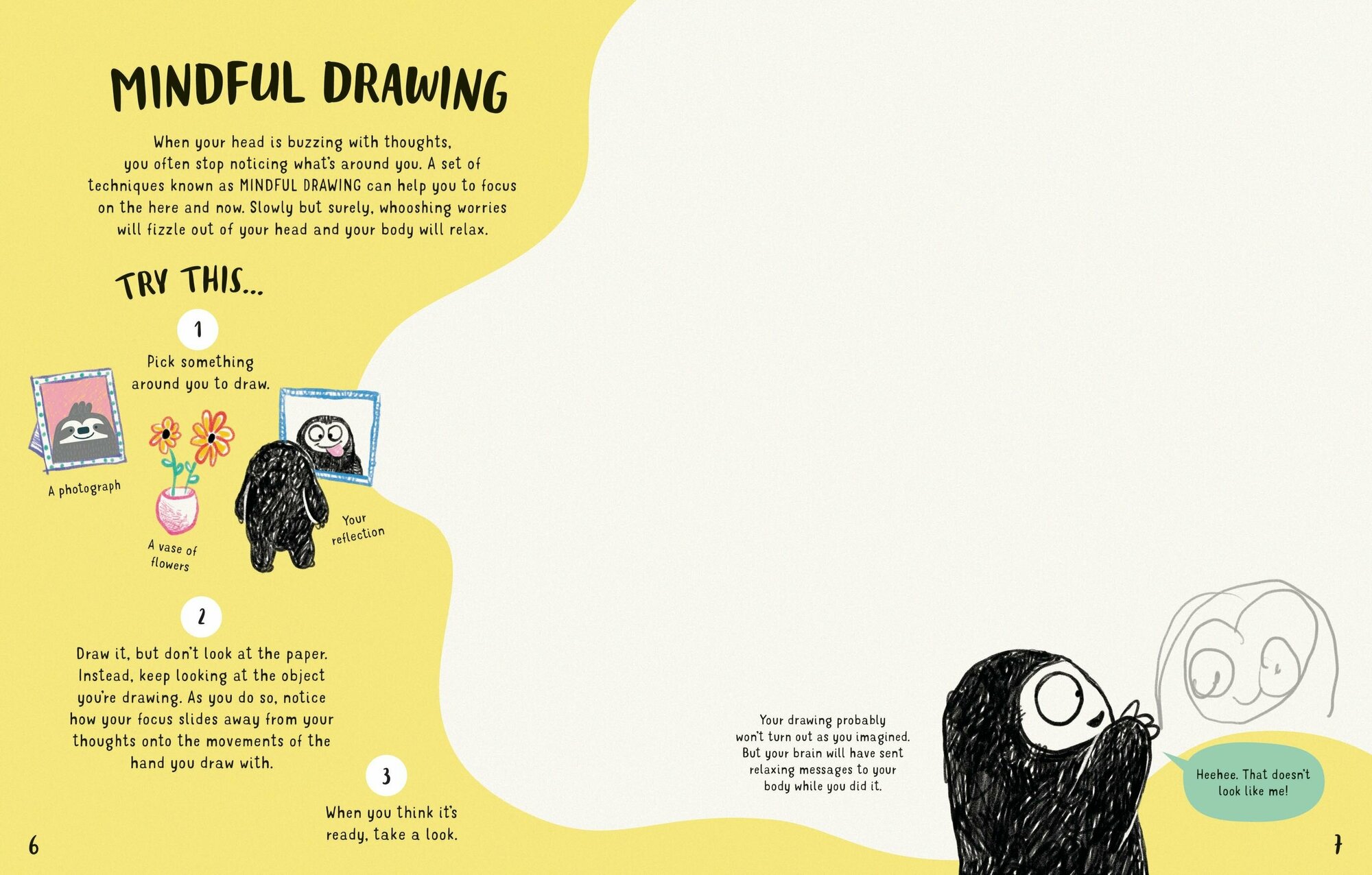 The Unworry Drawing Book / Книга на Английском - фото №5