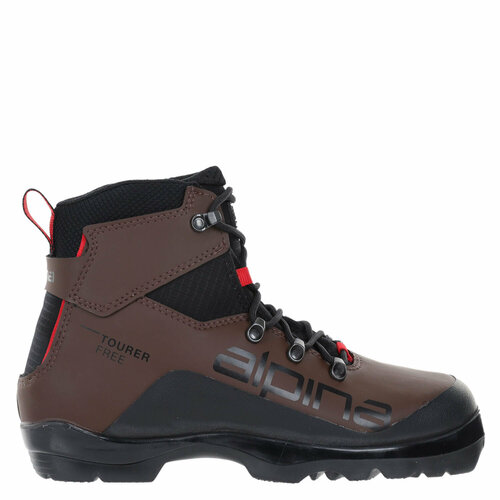 фото Лыжные ботинки alpina. tourer free brown / black (eur:37)