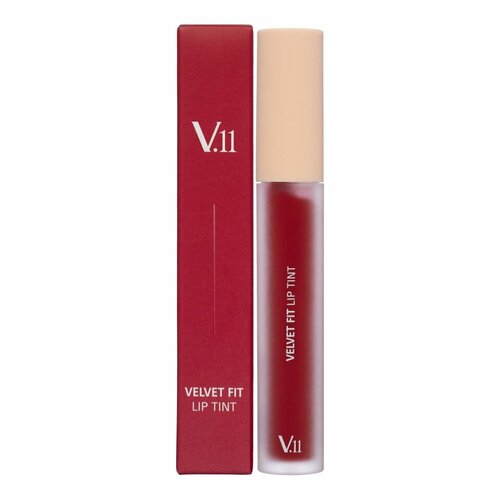 VILLAGE 11 FACTORY VELVET FIT LIP TINT [MELTED CHERRY] Тинт для губ 4,7г