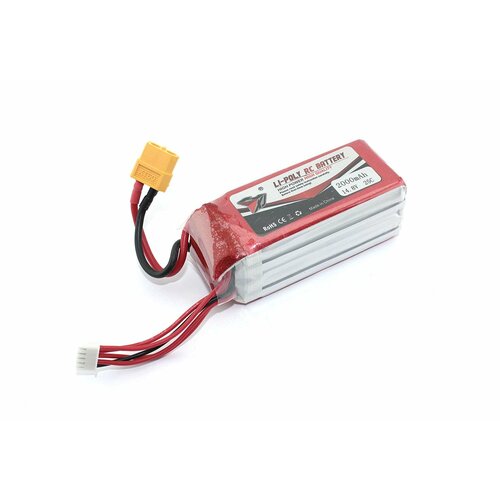 Аккумулятор Li-Pol 14.8V 2000mAh формат 903475 разъем XT60-Plug аккумулятор li pol 11 1v 452096 2000mah разъем xt30 plug