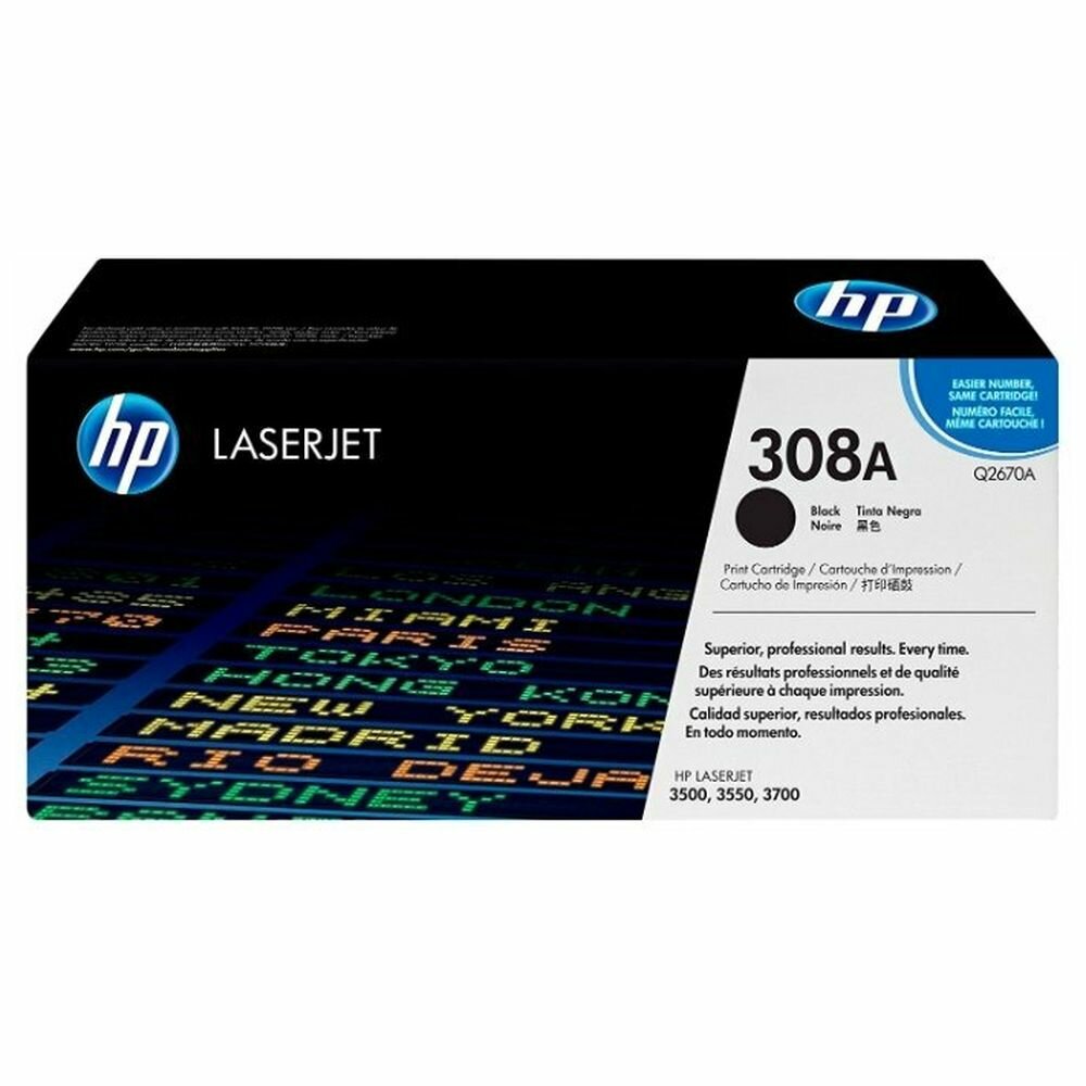 Картридж HP Q2670A (308A) черный