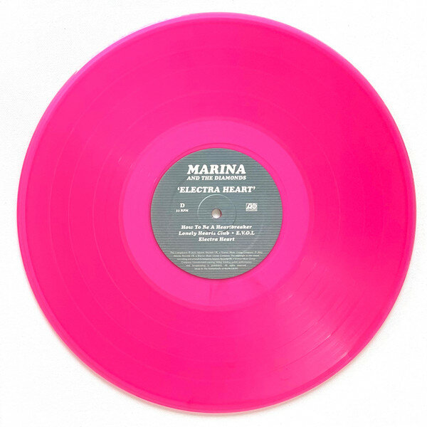 Marina Marina And The Diamonds - Electra Heart: Platinum Blonde Edition (limited, Colour, 2 LP) Atlantic - фото №4