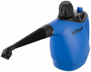 Пароочиститель Kitfort КТ-9140-3 черно-синий