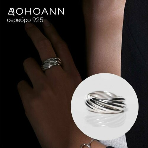 фото Кольцо bohoann, серебро, 925 проба, серебряный