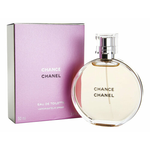 Chanel женская туалетная вода Chance, Франция, 50 мл