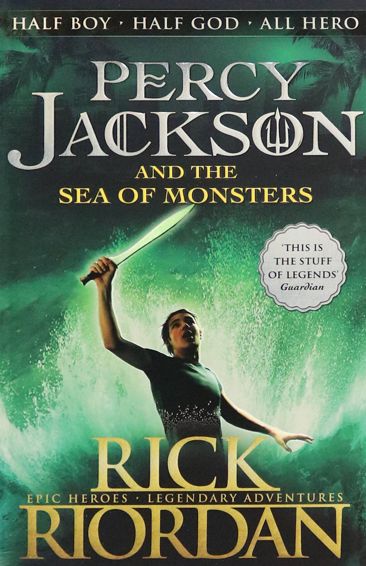 Percy Jackson and the Sea of Monsters / Книга на Английском