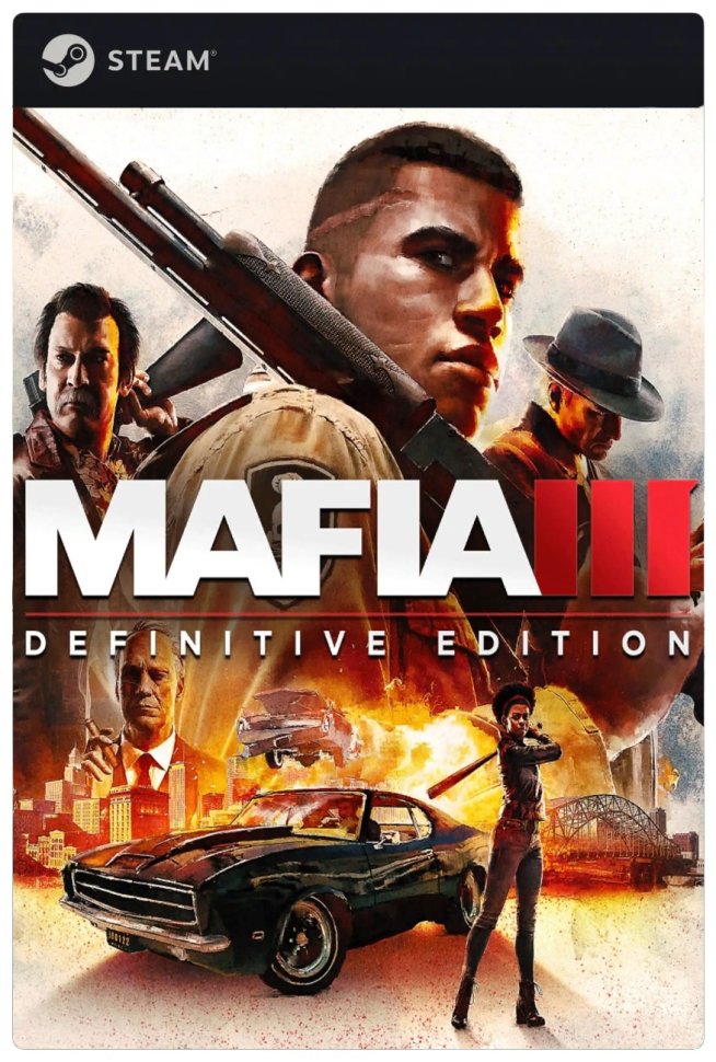 Игра Mafia III: Definitive Edition для PC, Steam, электронный ключ
