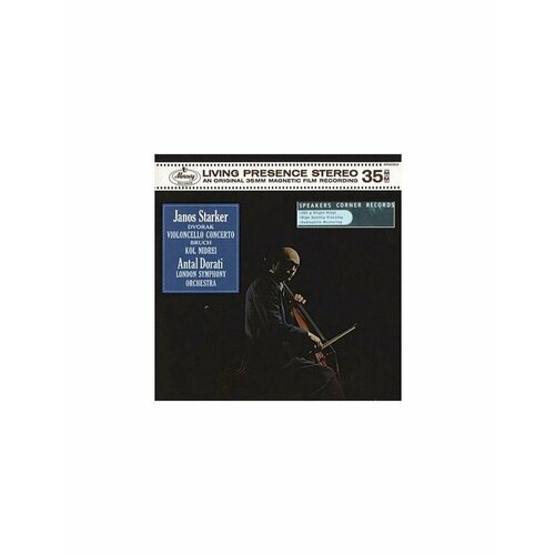 4260019712257, Виниловая пластинкаStarker, Janos, Dvorak: Violincello Concerto/ Bruch: Kol Nidrei (Analogue)