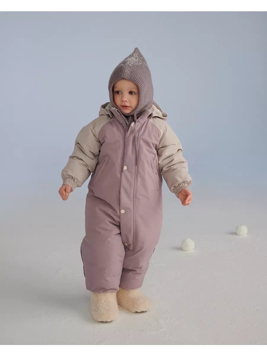 Шапка Leokid для детей размер 50 сиреневый