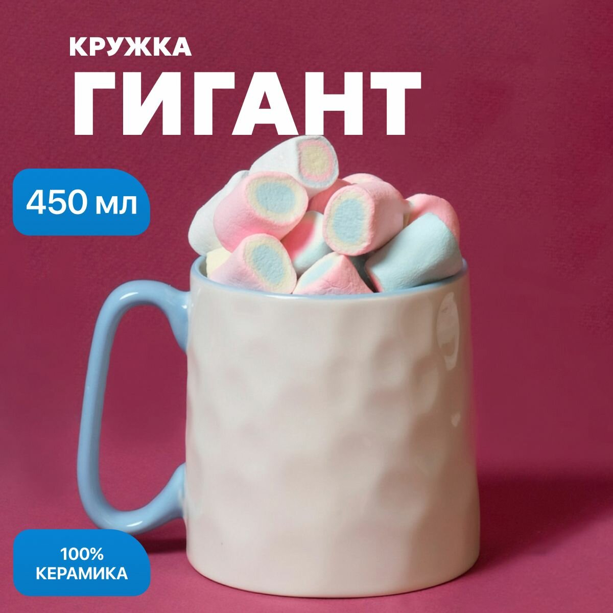 фото Стеклянная кружка с двойными стенками для чая и кофе с конфетти звездочки, серебро, 300 мл