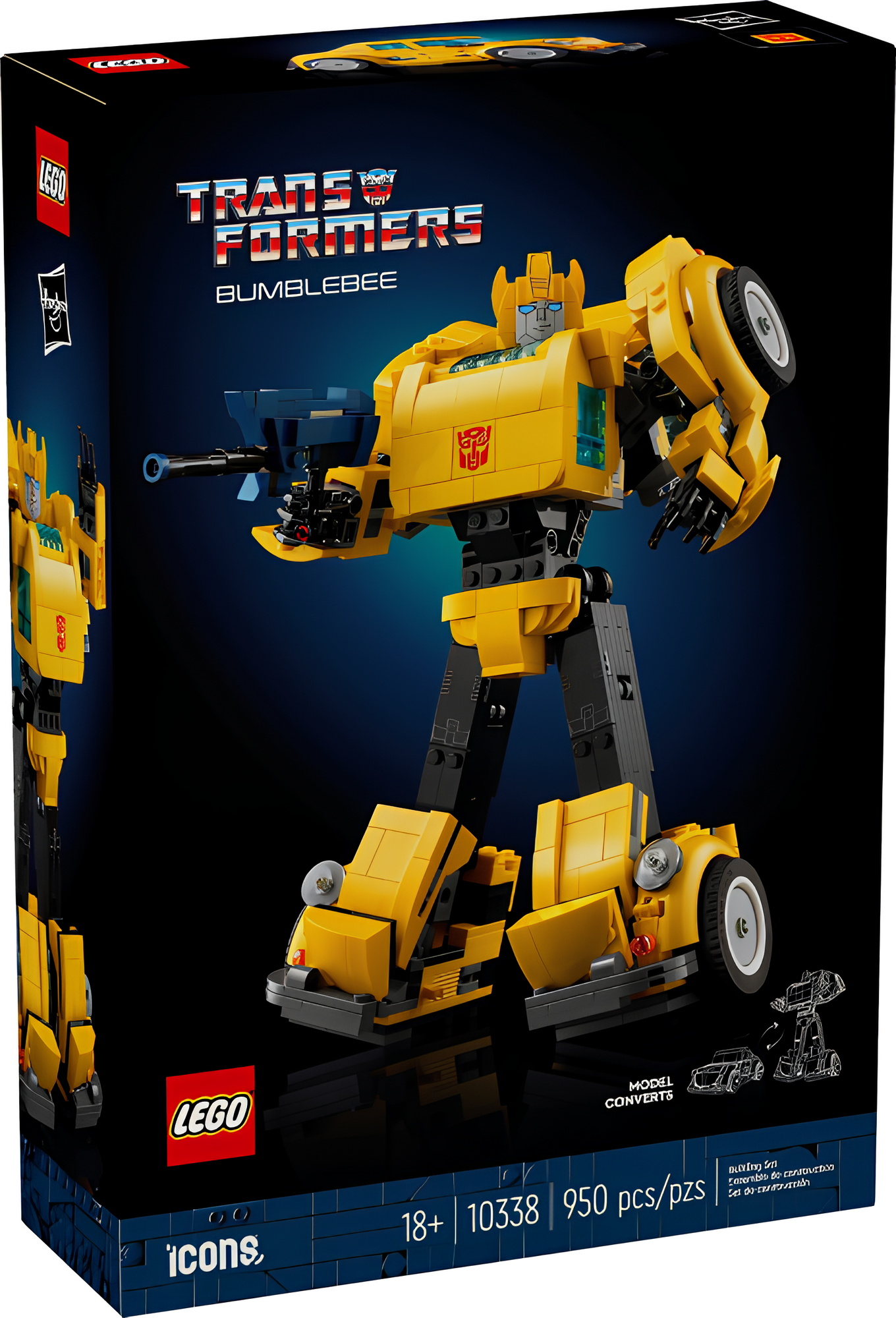 Конструктор LEGO Коллекционные наборы 10338 Бамблби, 950 дет.