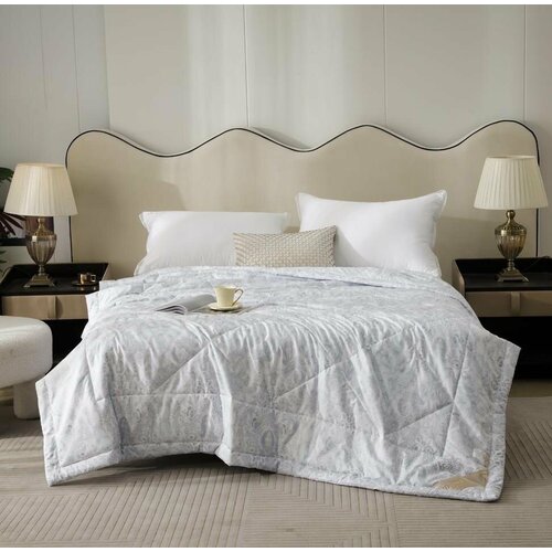 Одеяло BORIS Наполнитель шёлковое волокно Полуторка - 150x215 см всесезонное гипоаллергенное 2400₽