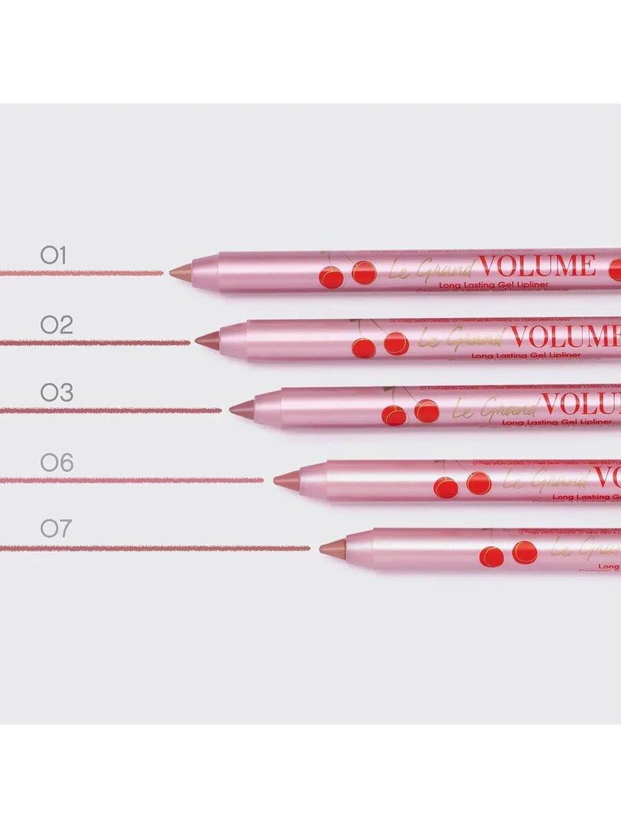 Карандаш для губ гелевый Le Grand Volume, тон 07 — фото 1