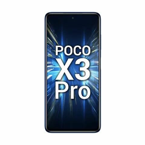 Xiaomi POCO Смартфон Poco X3 Pro AMOLED-дисплей поддерживает русский язык Global 6/128 ГБ, Синий — фото 1