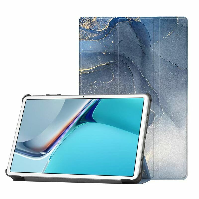 Умный чехол для Redmi Pad Se / Редми Пад Ce 2024 года, 8.7 дюйма, голубой мрамор