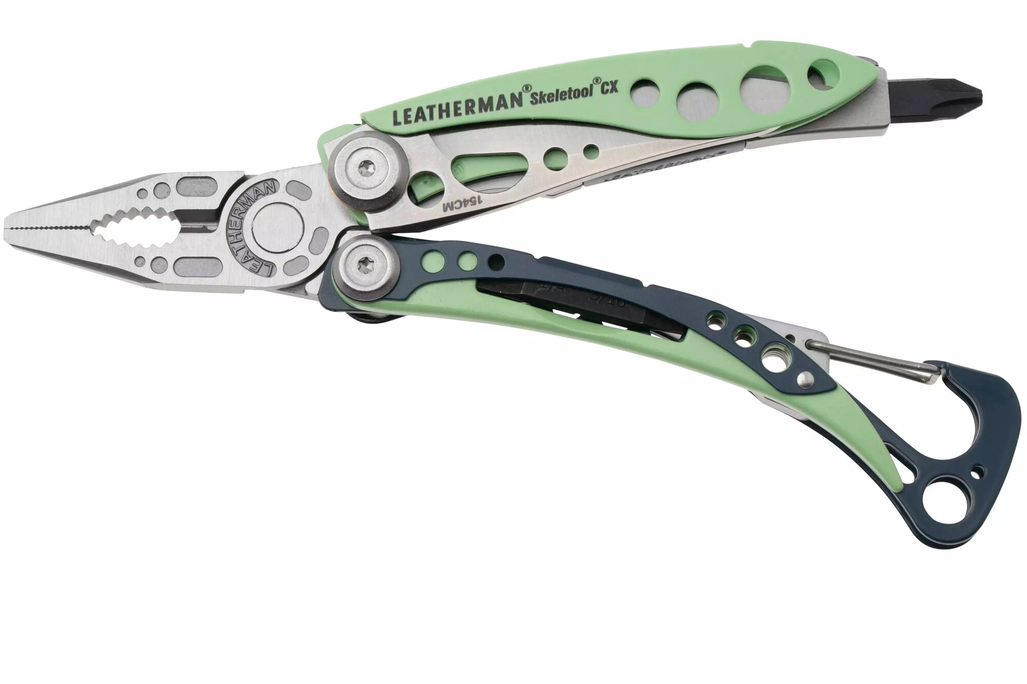 Мультитул Leatherman Skeletool CX Verdant 833123 — фото 1