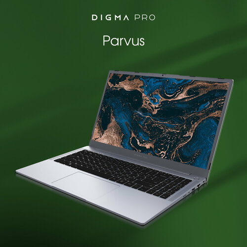 Ноутбук Digma Pro Parvus M Ryzen 3 3200U 8Gb SSD256Gb 156 IPS FHD W11Pro темно серый 4500mAh 4387600₽
