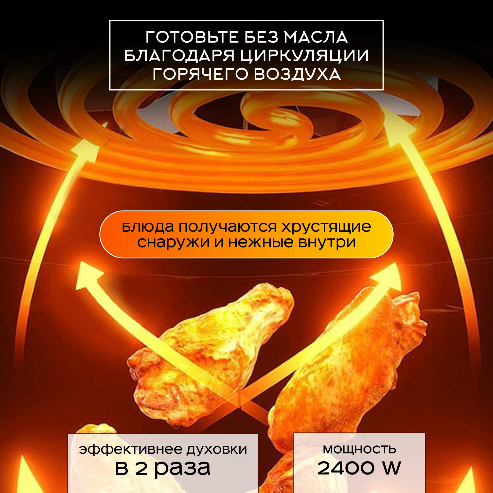 Электрорадиаторы Электрический 7литров, с сенсорной панелью, 1500 Вт, черный, серебристый