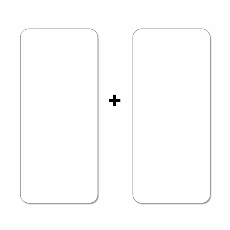 Для ViVo X300 Стекло ViVo X300 Защитная пленка для экрана Защитное прозрачное HD закаленное стекло Задняя пленка для объектива камеры на ViVo X300 Pro For ViVo X300 Only 2 Front Glass