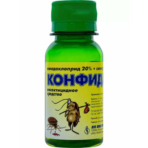 Конфидант, средство от от тараканов, постельных клопов, блох, муравьев, мух