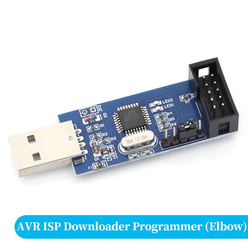 USBASP AVR Программатор ATMEGA8 ATMEGA128 ATtiny/CAN/PWM Модуль, 1 PCS, AVR Programmer