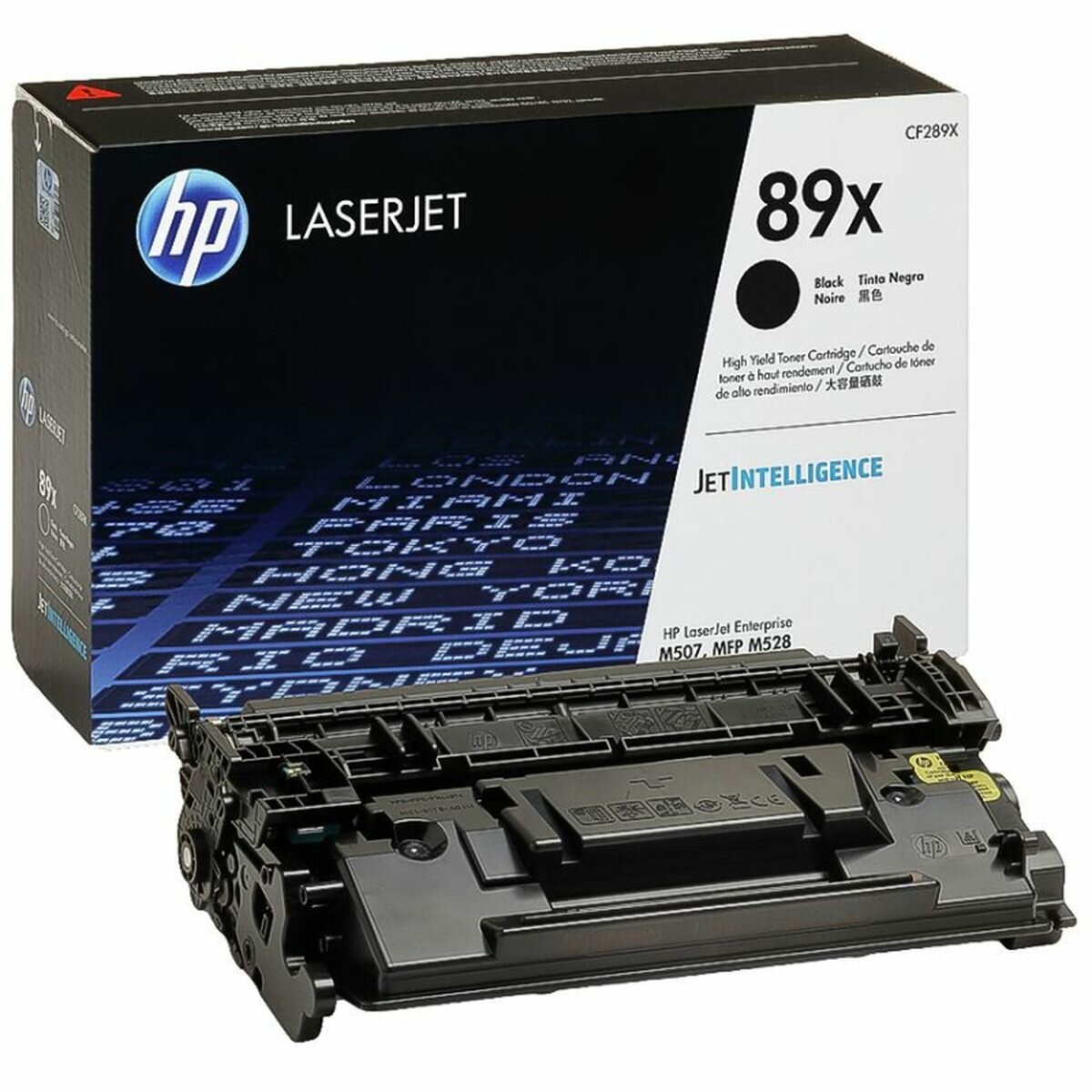 HP 89X Black LaserJet Toner Cartridge - фото №4