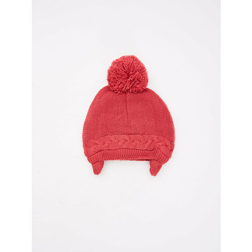 фото Шапка lc waikiki для девочек, размер 1-2 года, dark pink