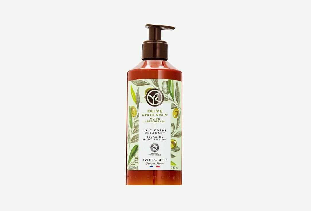 Молочко для тела YVES ROCHER Olive / Petitgrain Lait Corps Olive & Petit Grain 390 мл