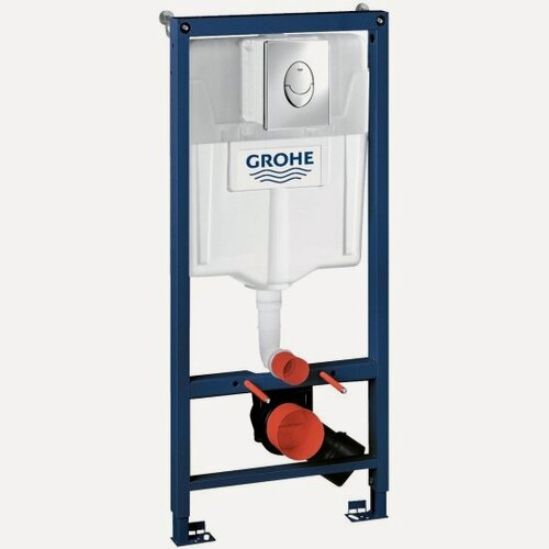 Изображение товара Инсталляция Grohe Rapid SL (38721001), с панелью смыва Skate Air