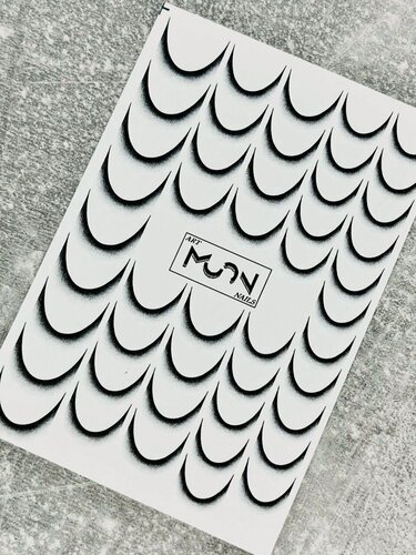 Изображение товара Наклейки для ногтей. Водные слайдеры для ногтей. Френч. 7 на 10 см