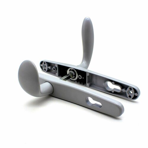 Нажимной гарнитур серый Stublina для ограничения систем доступа межосевое расстояние E=92 мм