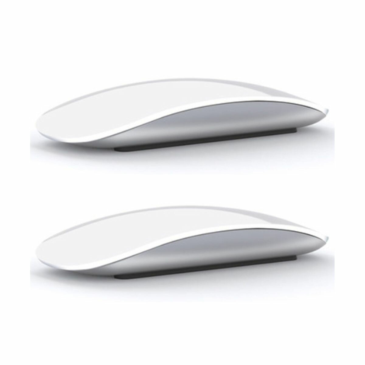 2X Bluetooth беспроводная мышь Magic Mouse бесшумная компьютерная тонкая эргономичная мышь для ПК