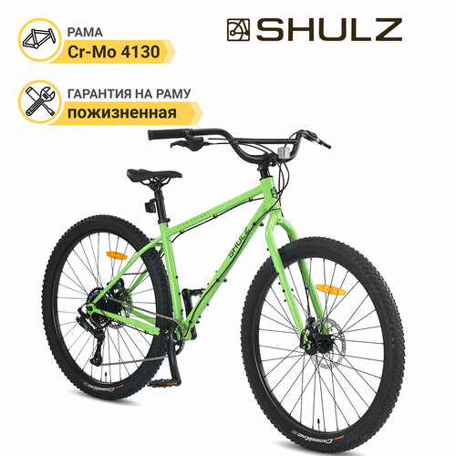 Туристический горный велосипед SHULZ Lone Ranger зелёный мох 29 9 скоростей рама L 69740₽