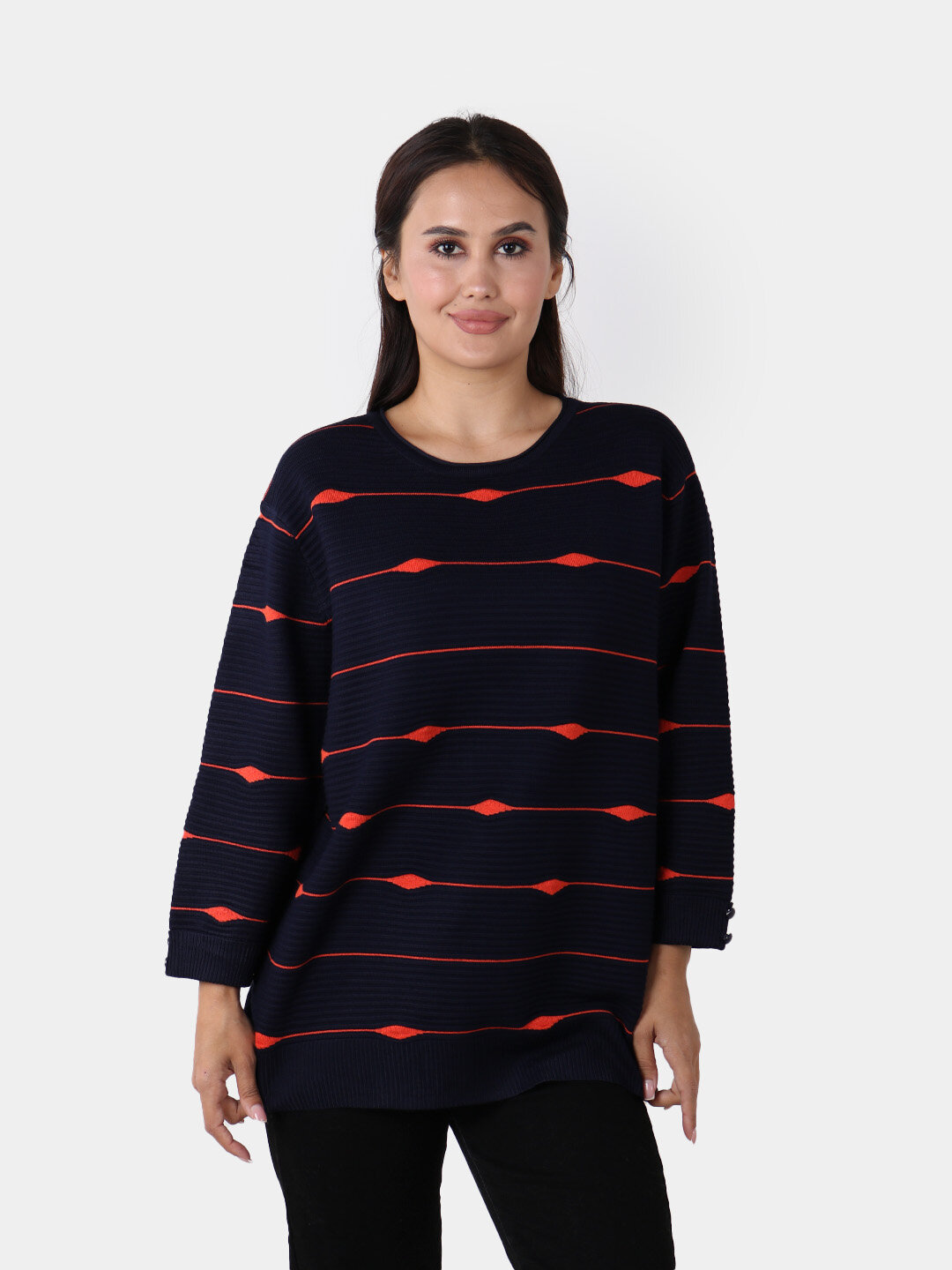 Туника , размер One Size, оранжевый — фото 1