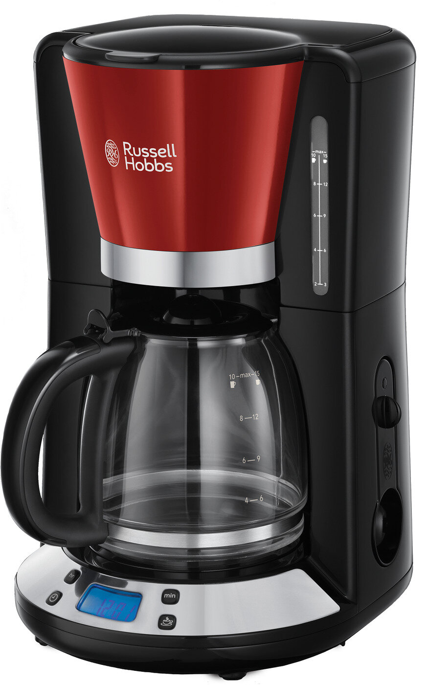 Кофеварка капельная Russell Hobbs Colours Plus 24031-56 красный