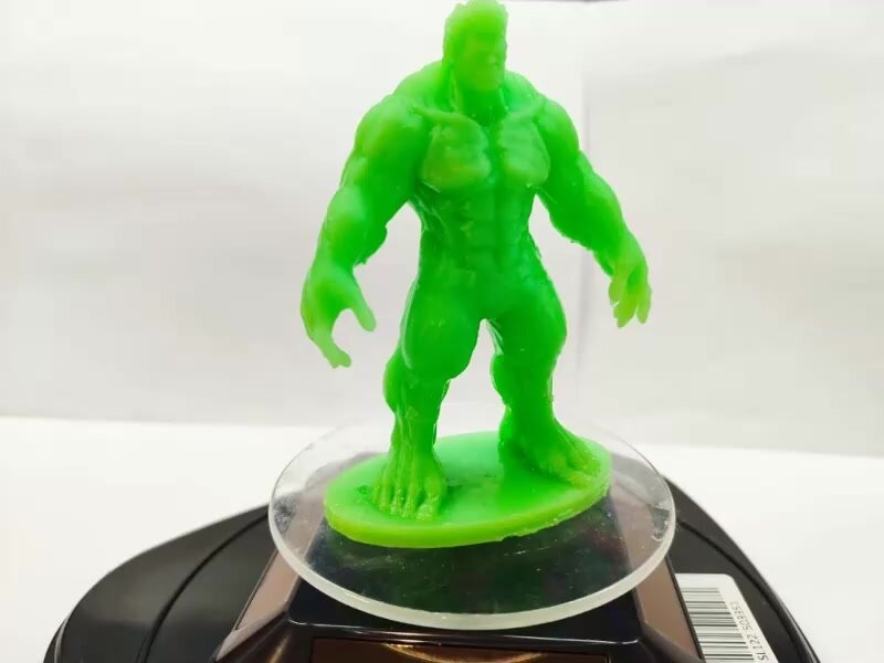 Фигурка из смолы Халк/ Статуэтка героя Marvel (Марвел)/ дополнение к интерьеру/ Hand made — фото 1