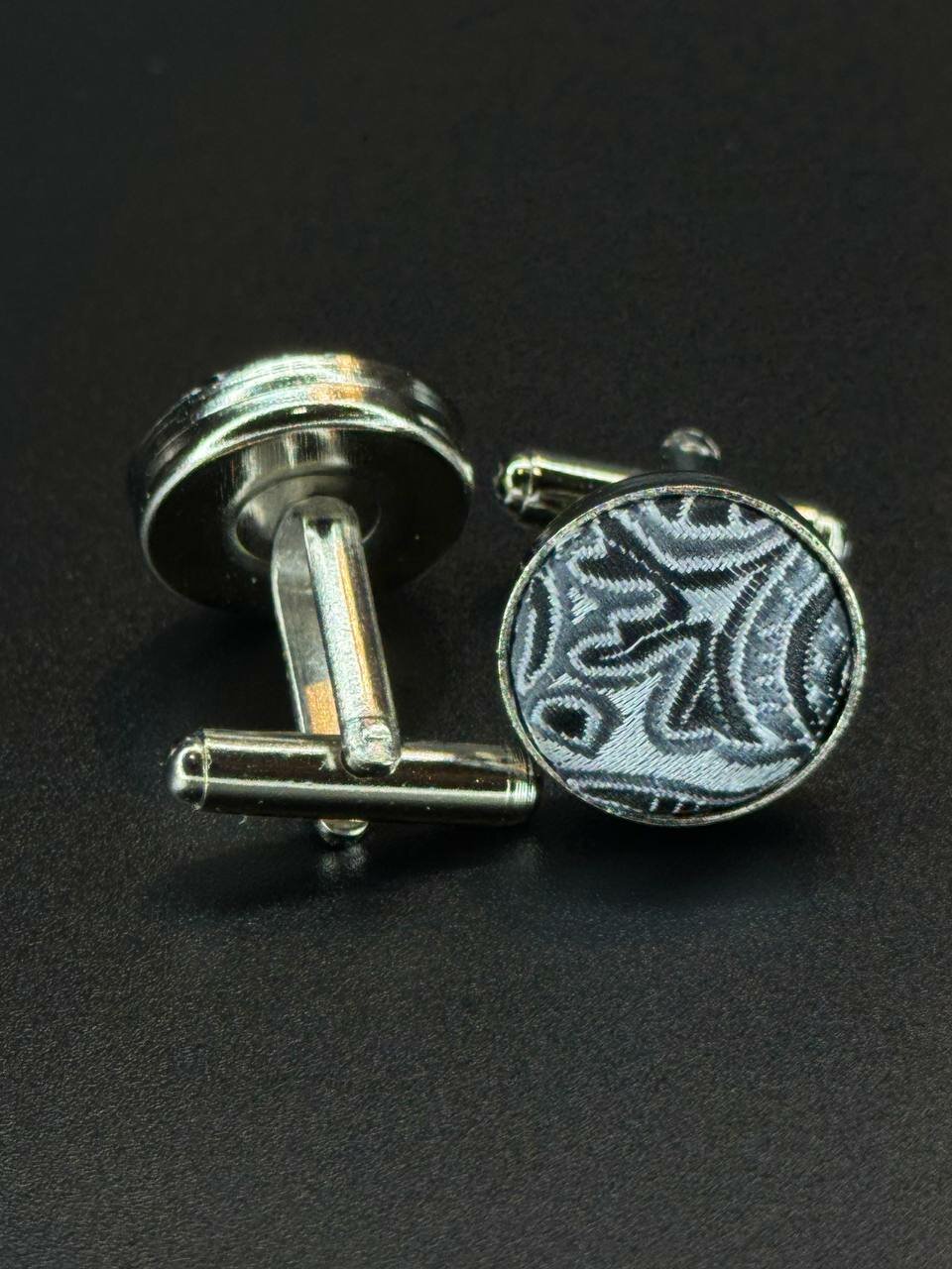 Запонки Tonali Baie, черный — фото 1