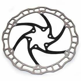 Тормозной диск велосипеда (ротор) 160мм CLARKS CD-08-160-BLK, для дисковых тормозных систем, под 6 болтов, нержавеющая сталь