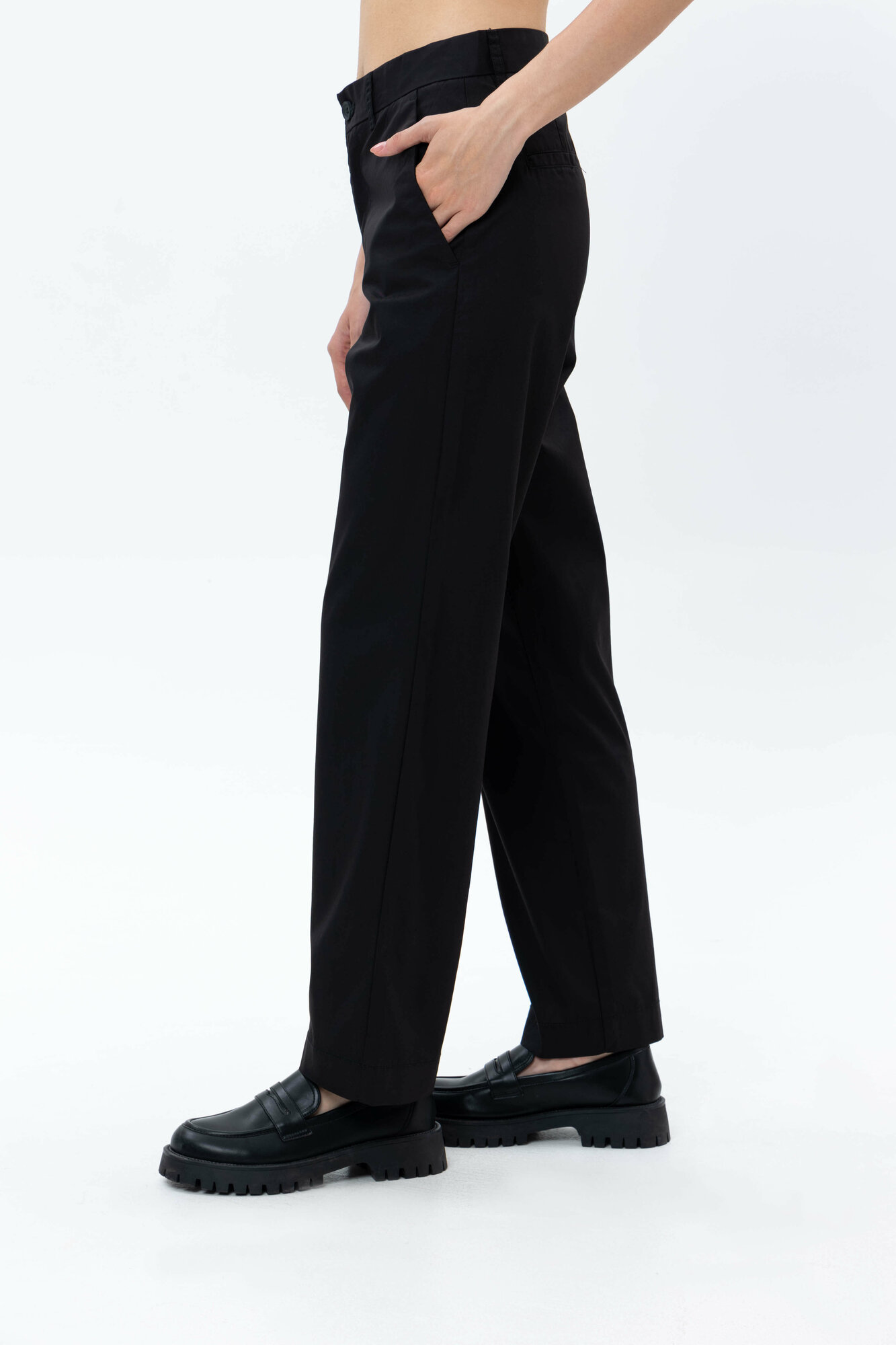 Брюки классические TERRA PRO, размер S, black — фото 1