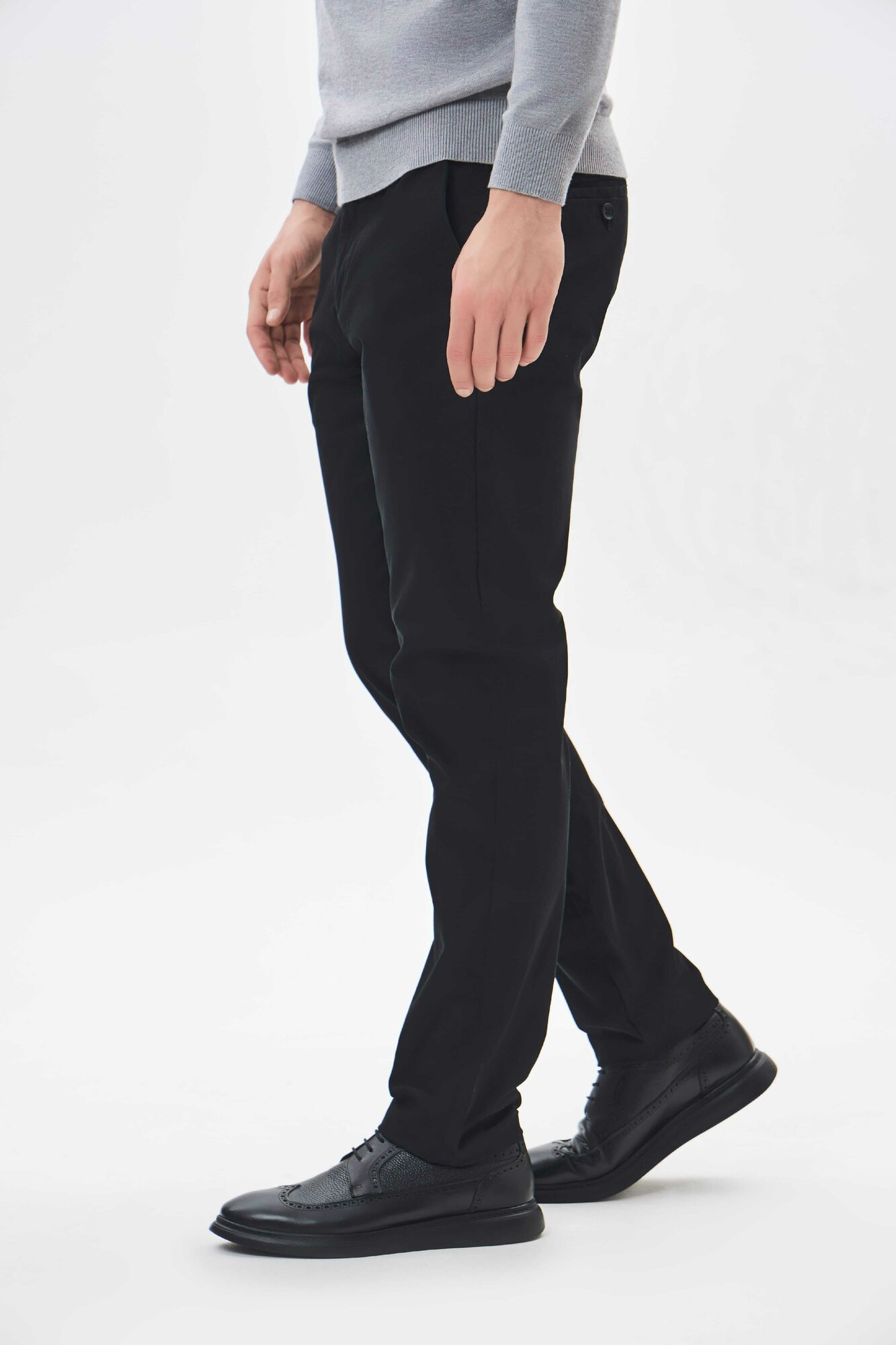 Брюки классические TERRA PRO, размер 34, black — фото 1